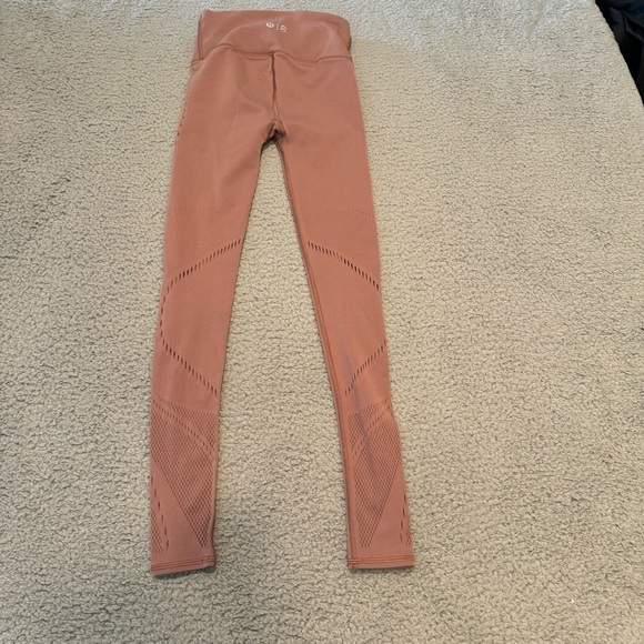 Lululemon Women's Reveal Tight Precision X Berrys Boot Camp Red Dust Size 4 Fall - Picture 2 of 9